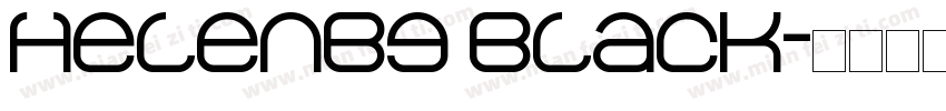 HelenBg Black字体转换